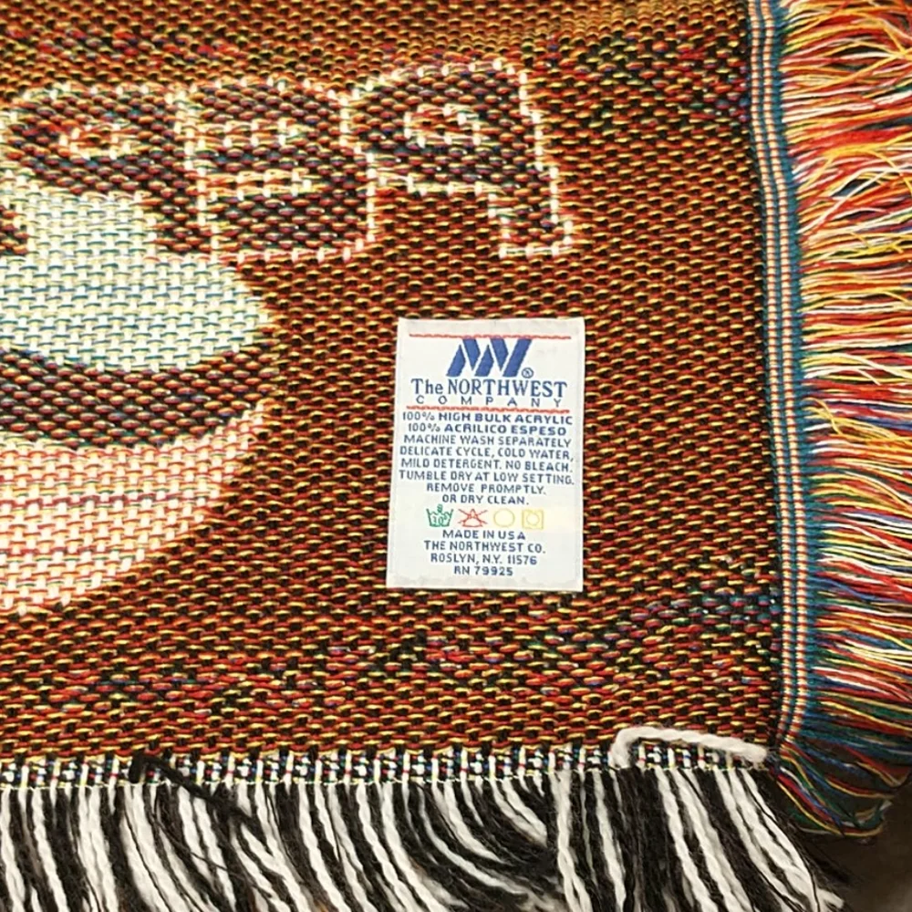Super Bowl 2003 San Diego CA Tapestry Throw